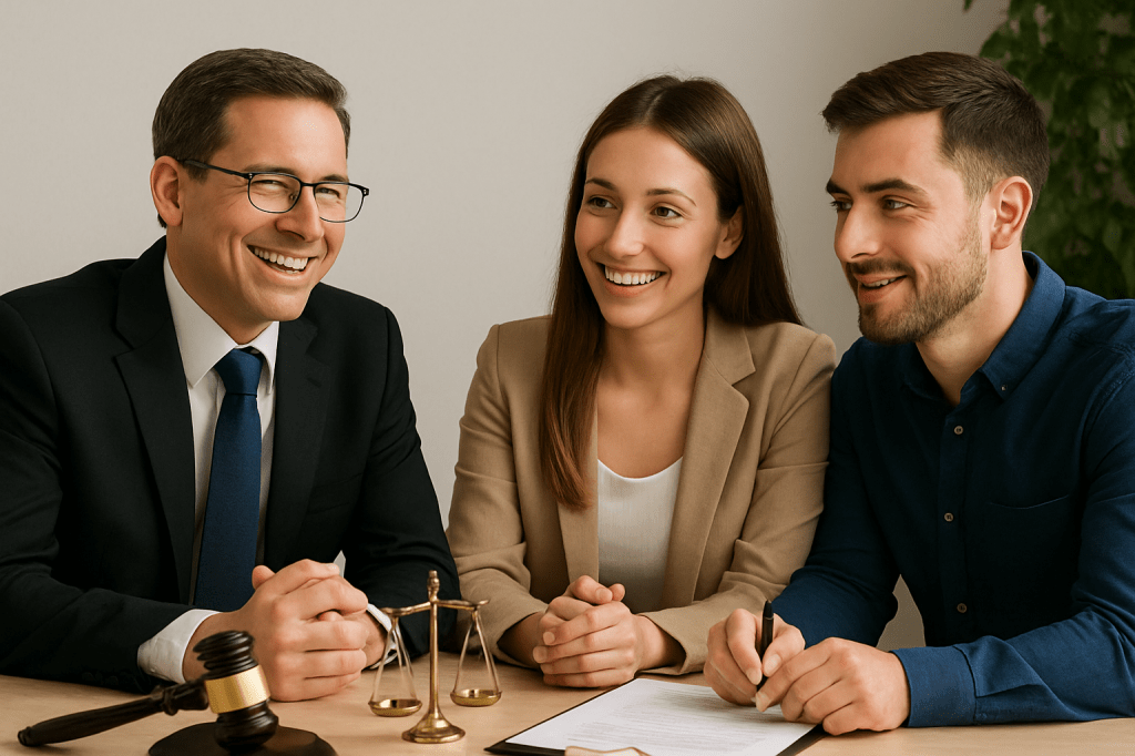 IMMIGRATION LAW OFFICE OF APONTE AND ASSOCIATES 

40 años de experiencia en derecho migratorio
Fundada por Alberto Guerrero y Arturo Aponte, nuestra firma cuenta con más de 40 años de experiencia en derecho migratorio. Actualmente está dirigido por la segunda generación, con William Rivera como Gerente General, quien ha desempeñado con éxito este cargo durante más de 25 años.

La nueva generación está representada por Paola Rivera, hija de William, quien actualmente se desempeña como presidente.

A lo largo de los años, hemos logrado miles de casos exitosos y tenemos una sólida experiencia en el manejo de asuntos ante la Corte Suprema y el Tribunal Federal. Brindamos apoyo legal y defensa a menores y mujeres, así como para todo tipo de procesos migratorios en Estados Unidos.

Gracias a nuestro equipo altamente calificado y sólida trayectoria, ofrecemos una representación legal efectiva y de alta calidad, protegiendo los derechos de nuestros clientes’ con la máxima integridad.